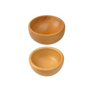 Lakirana skledica brez ročaja fi 7 cm za brazilsko maderoterapijo